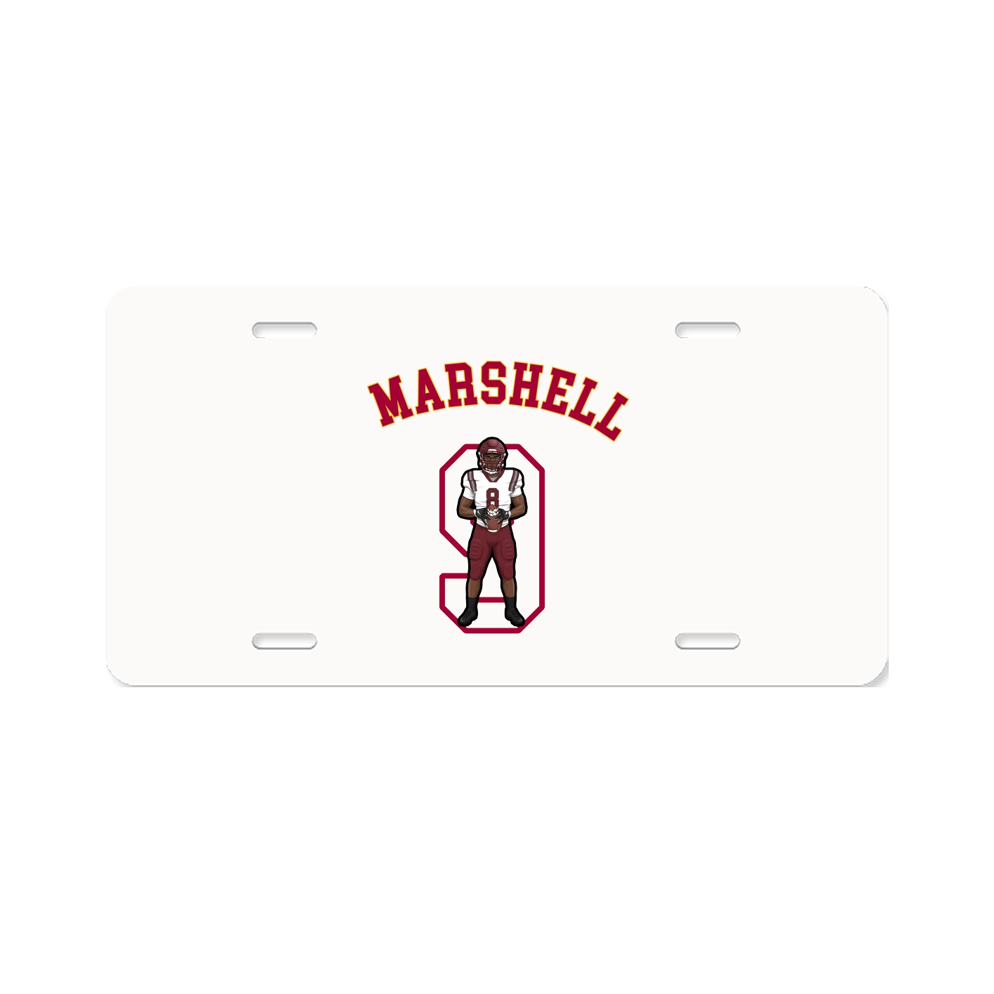 License Plate — Shirsey Arch in Classic