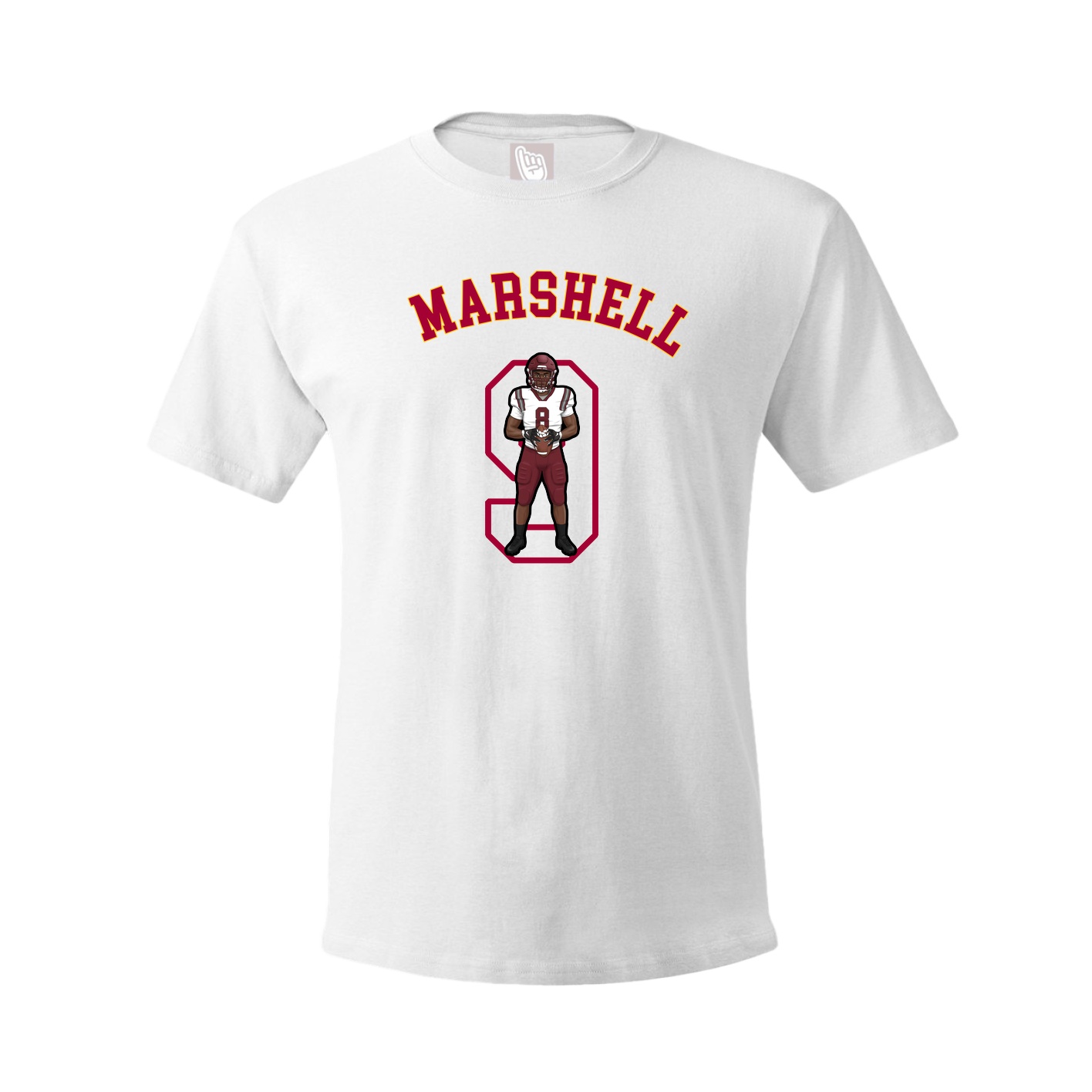 Tee — Shirsey Arch in White