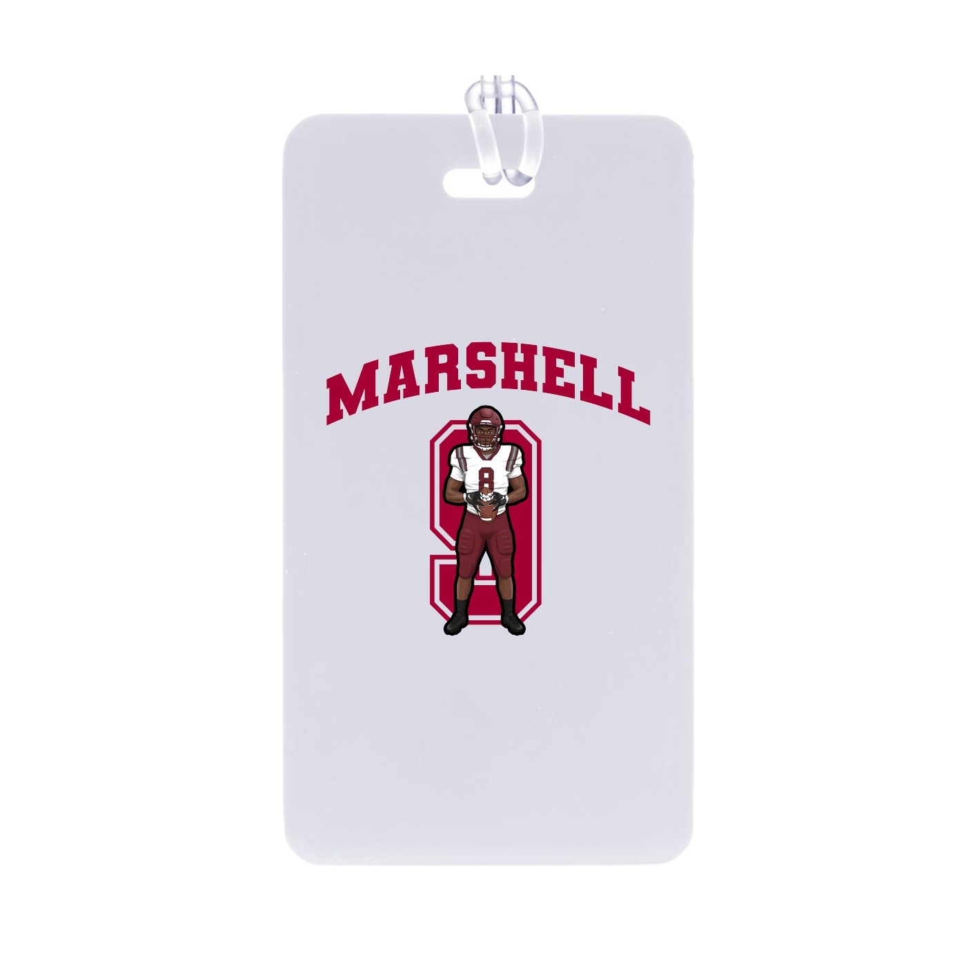 Bag Tag — Number in Classic