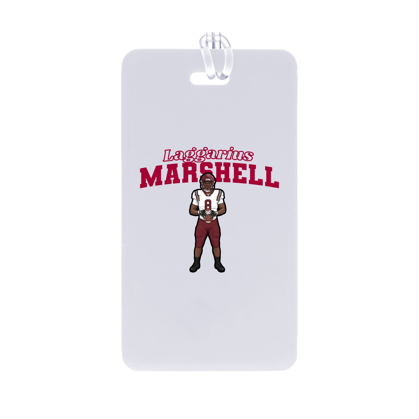 Bag Tag — Name Arch in Classic