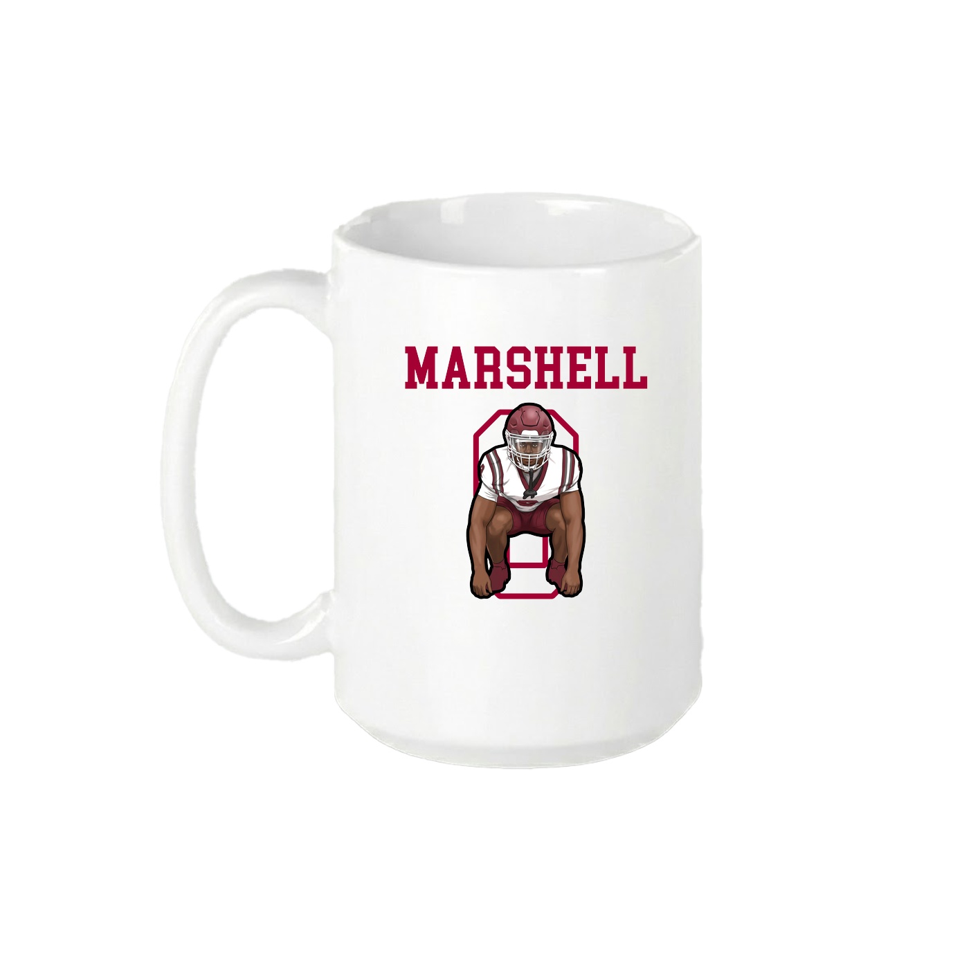 15oz Coffee Mug — Shirsey in White