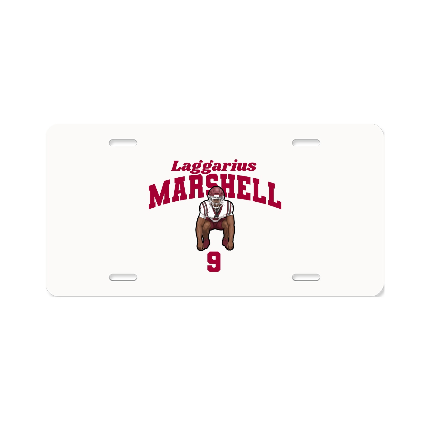 License Plate — Signature Arch in Classic