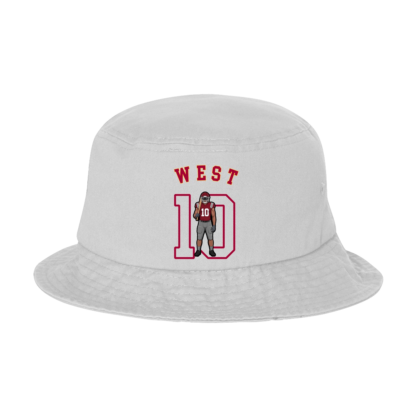 Bucket Cap — Shirsey Arch in White