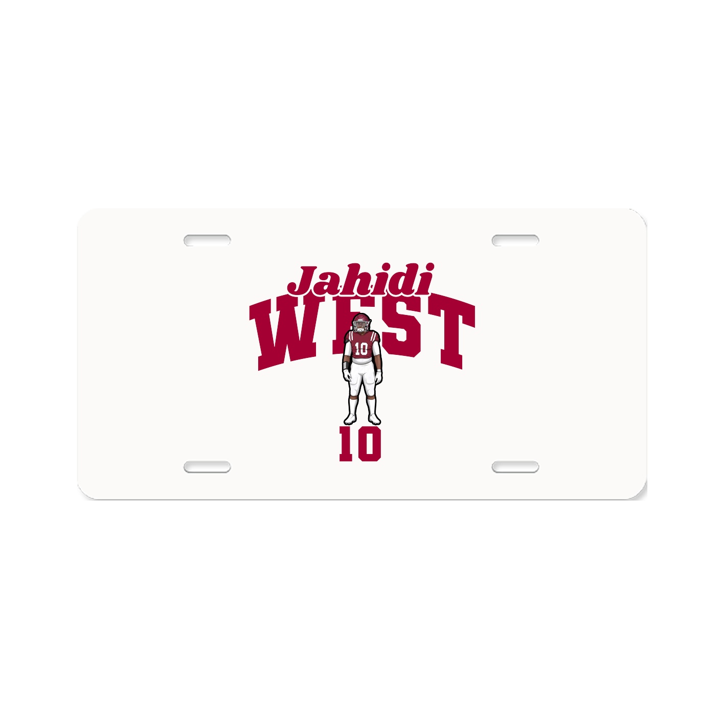 License Plate — Signature Arch in Classic