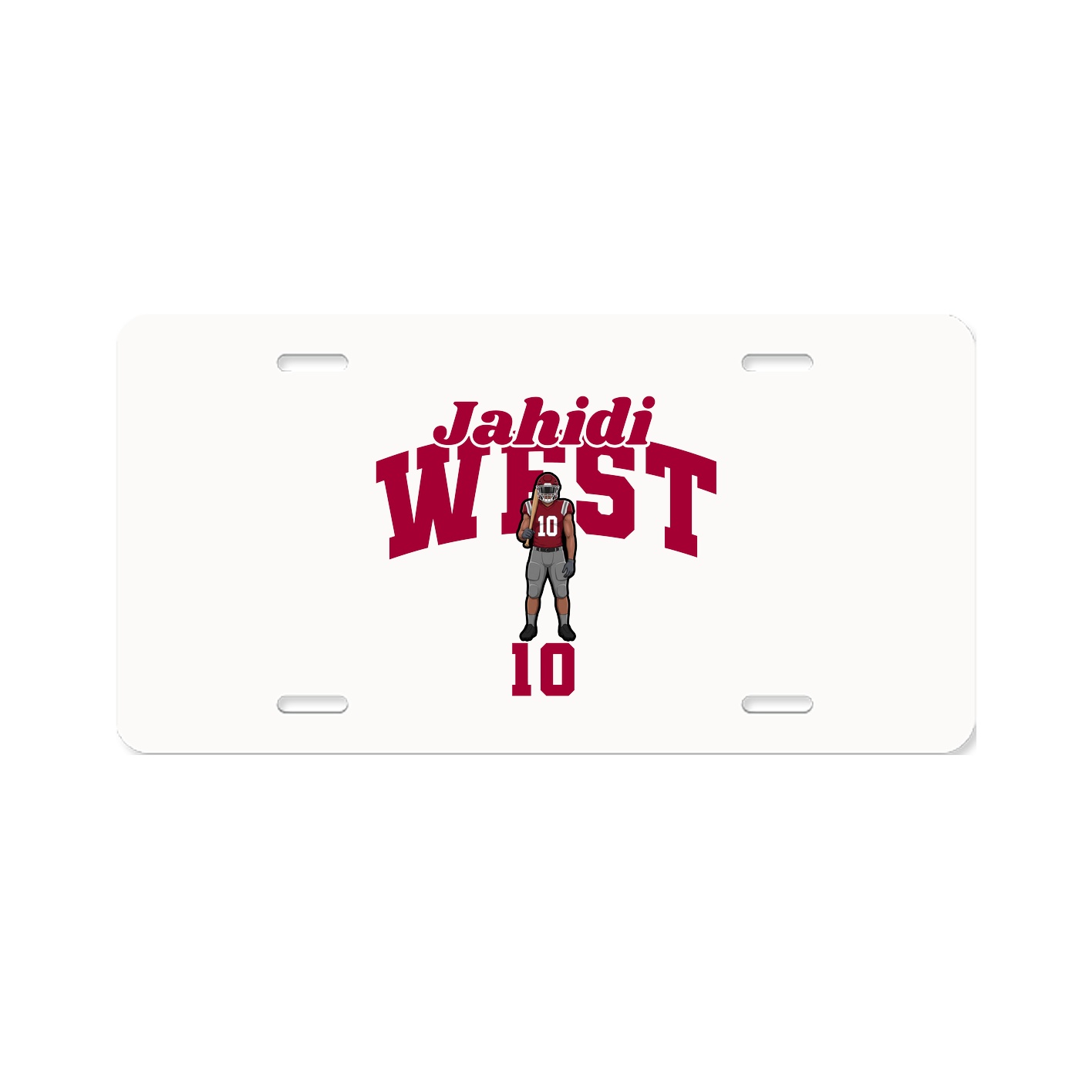 License Plate — Signature Arch in Classic