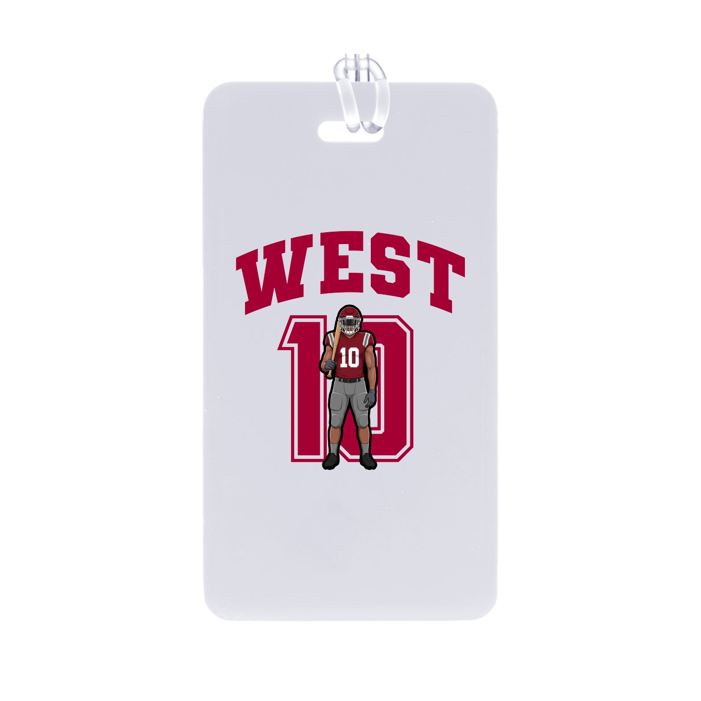 Bag Tag — Number in Classic