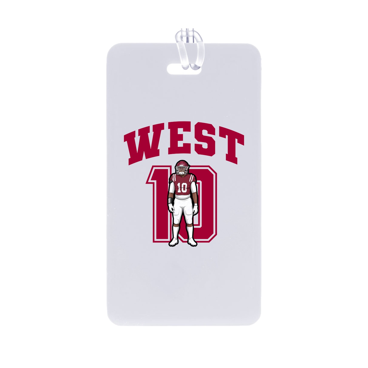 Bag Tag — Number in Classic