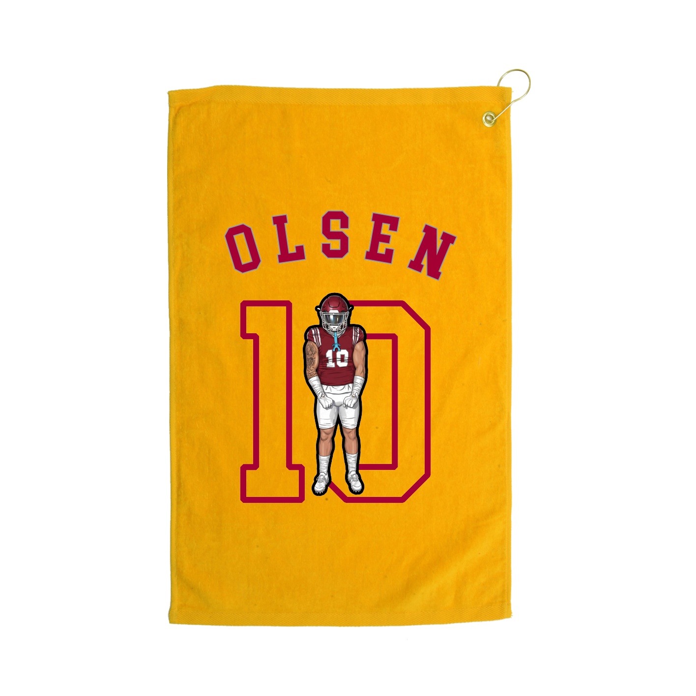 Golf Towel — Shirsey Arch in Gold