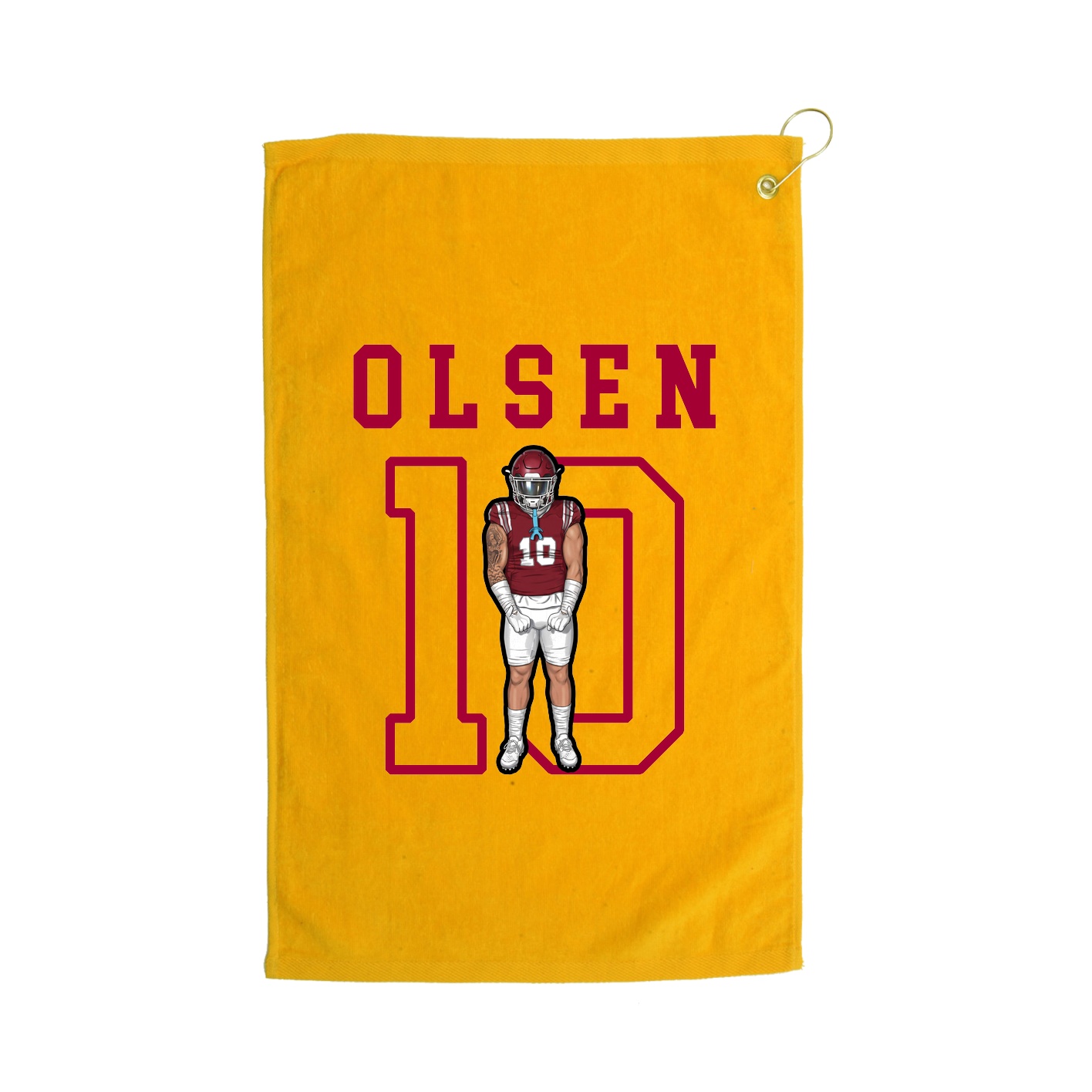 Golf Towel — Shirsey in Gold