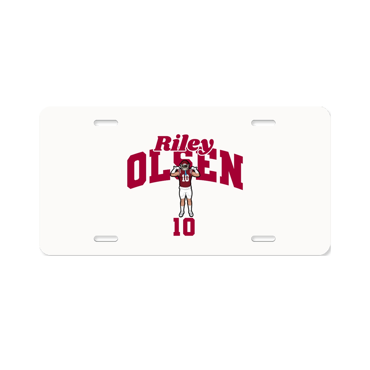 License Plate — Signature Arch in Classic