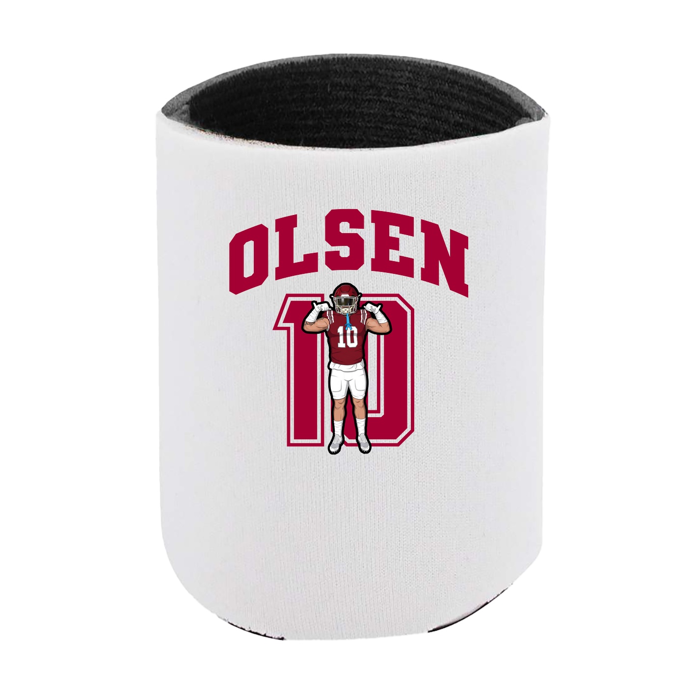 Can Holder — Number in White