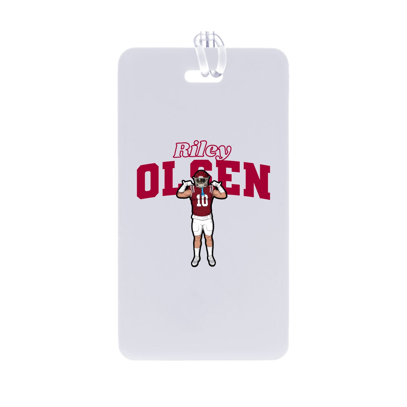 Bag Tag — Name Arch in Classic