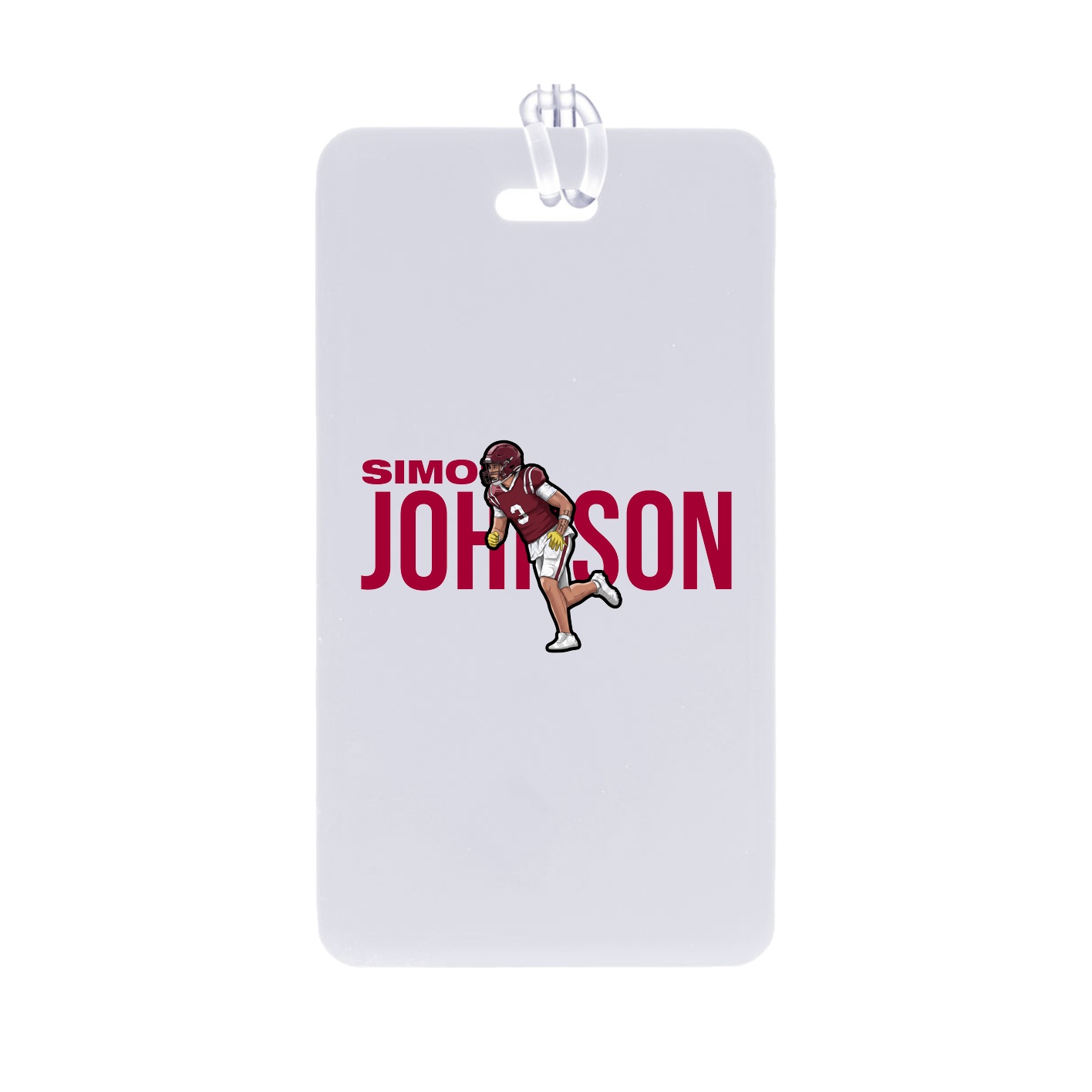 Bag Tag — Player Name in Classic