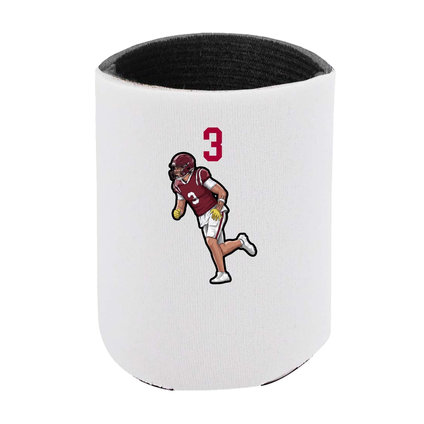Can Holder — Number Top in White