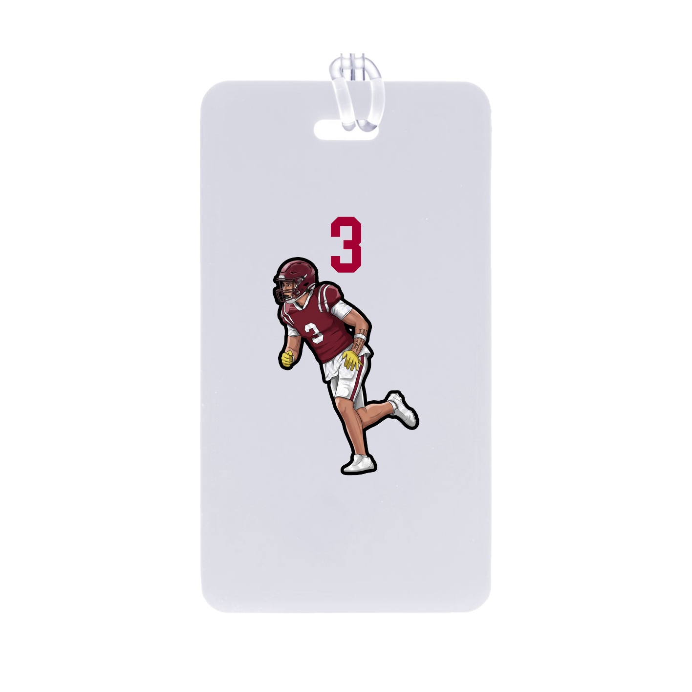 Bag Tag — Number Top in Classic