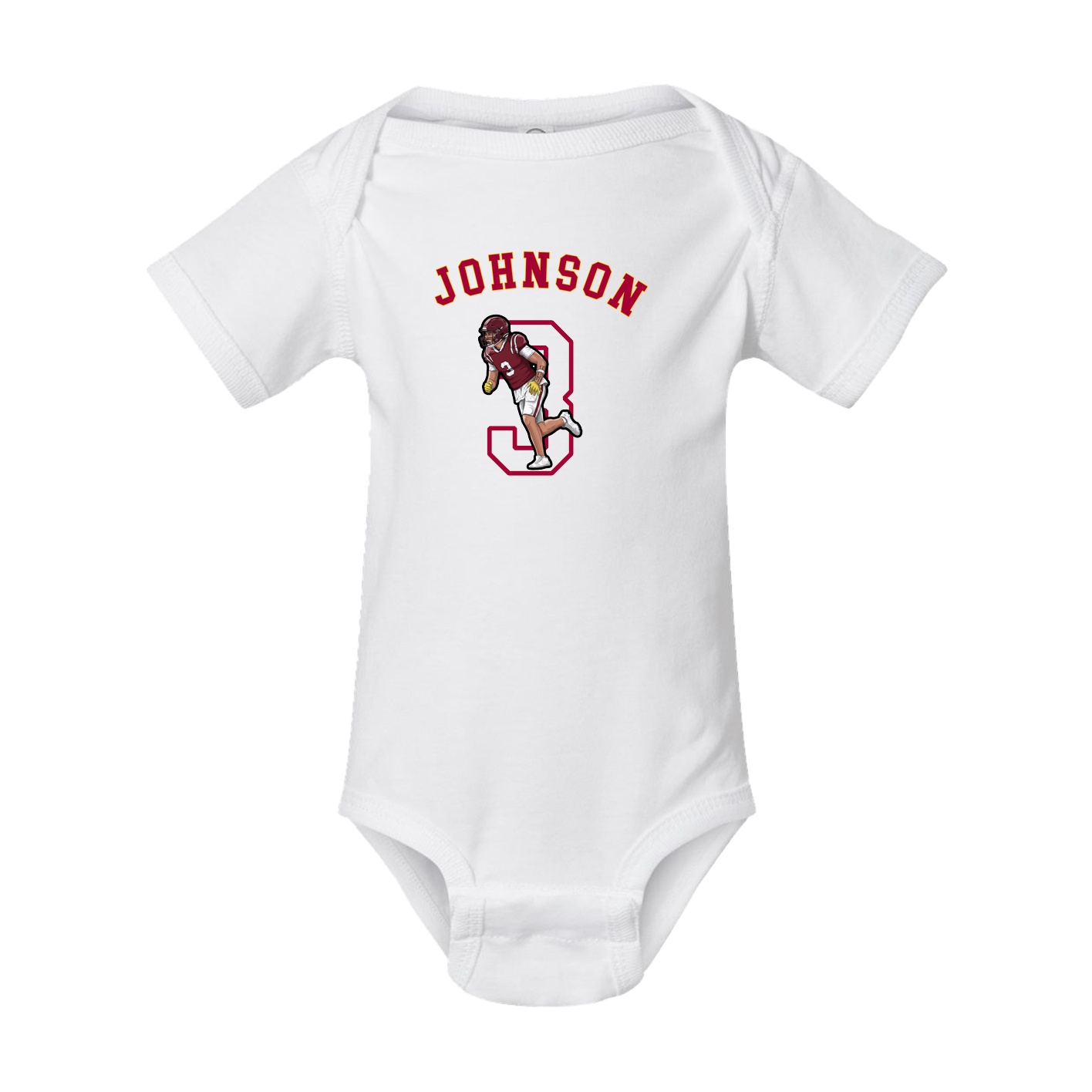 Baby Onesie — Shirsey Arch in White