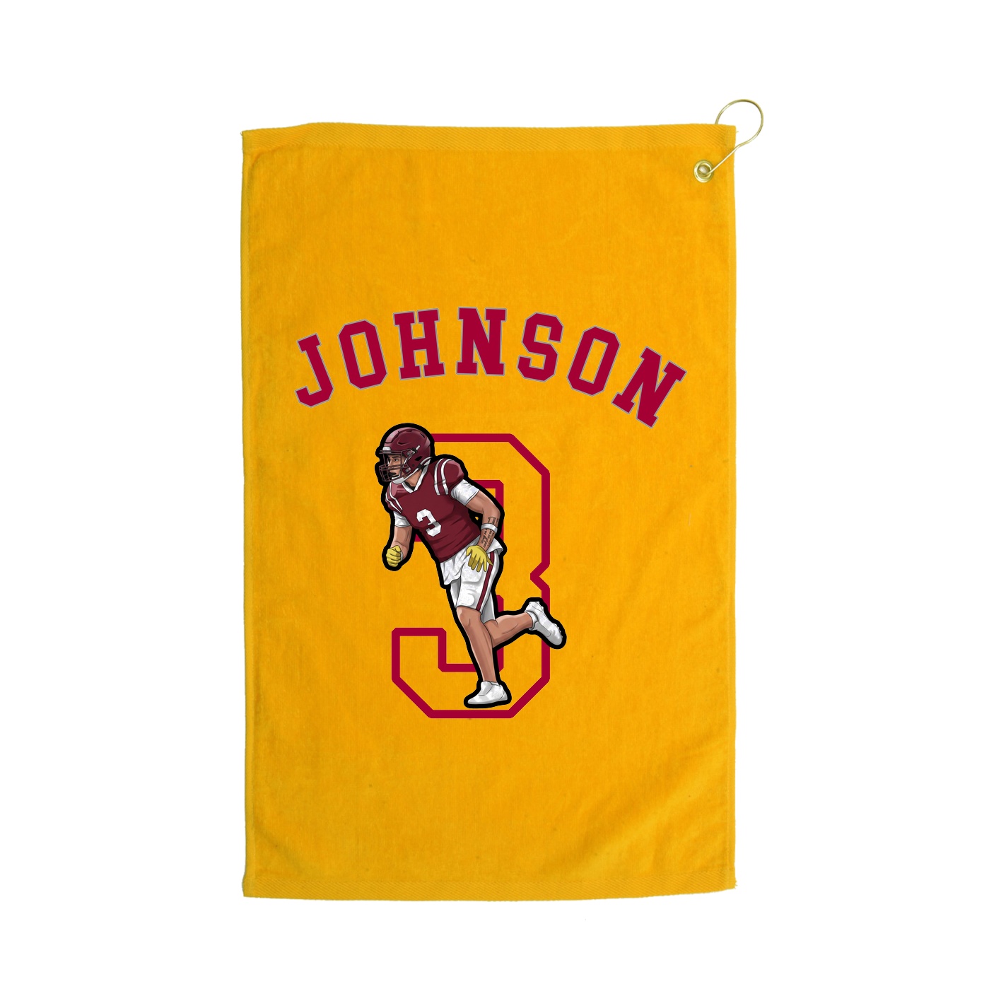 Golf Towel — Shirsey Arch in Gold