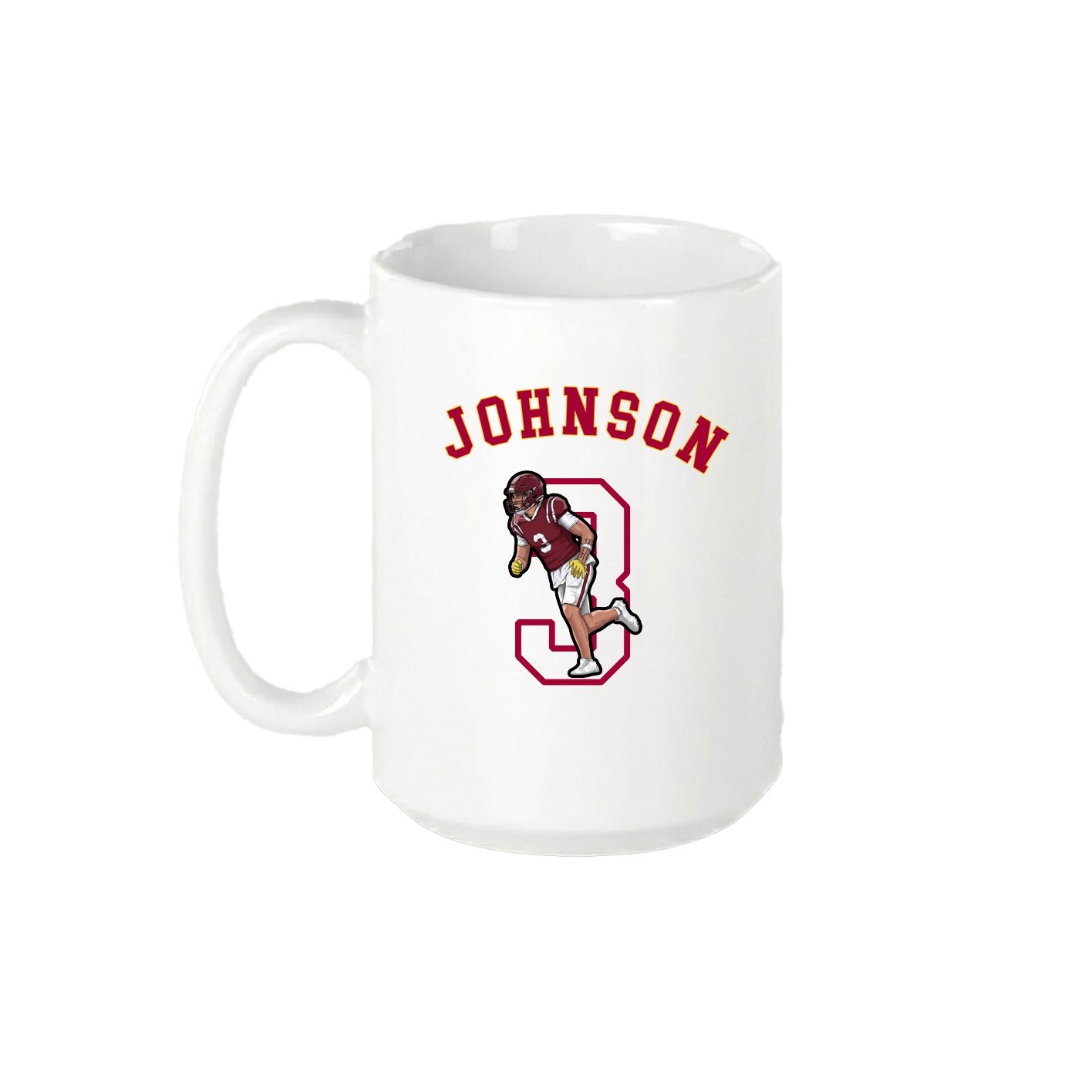 15oz Coffee Mug — Shirsey Arch in White