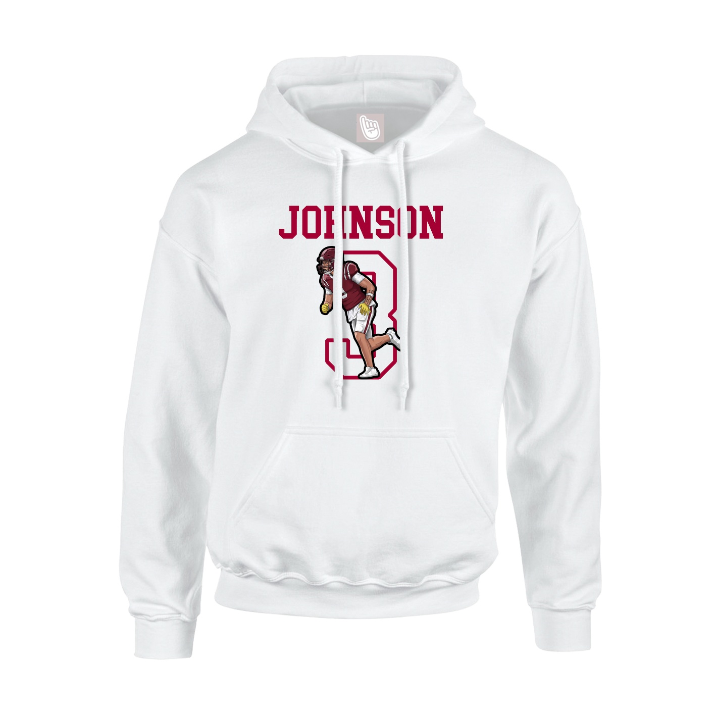 Youth Hoodie — Shirsey in White