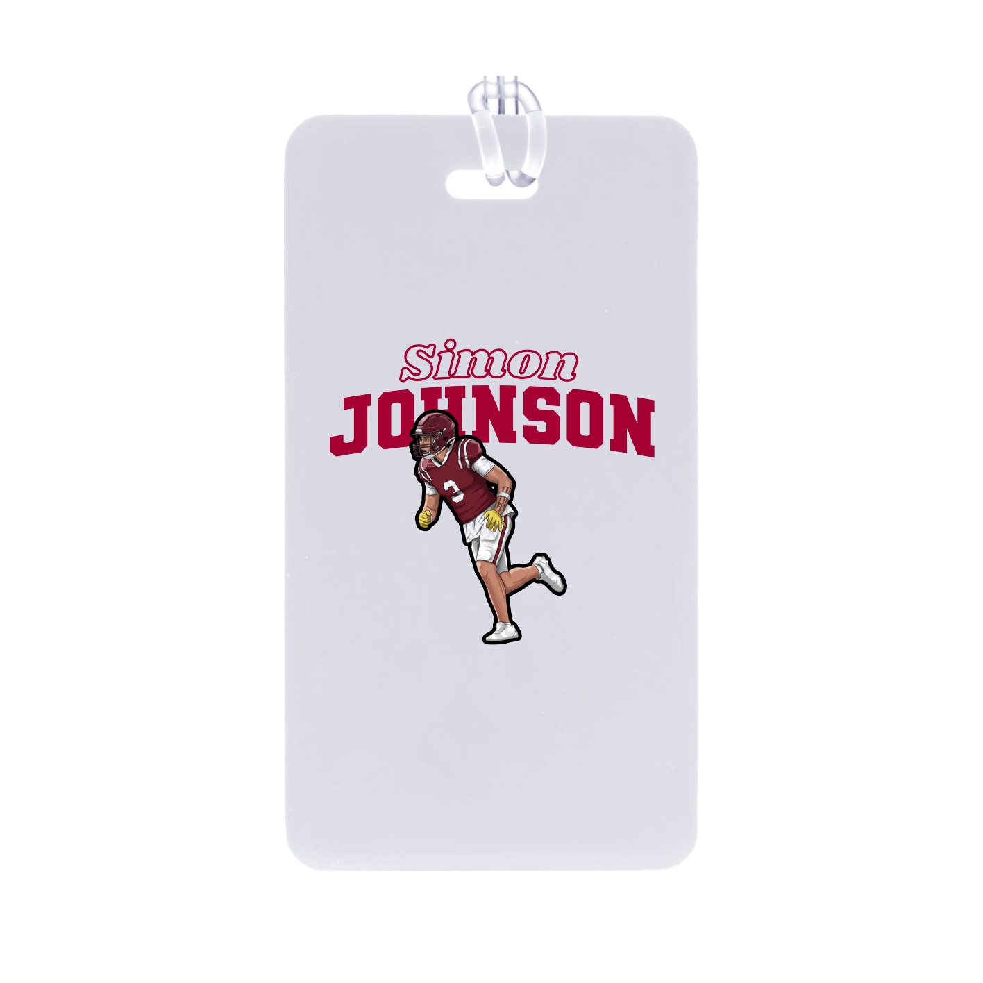 Bag Tag — Name Arch in Classic