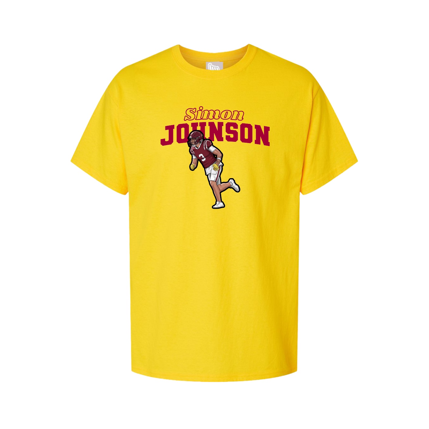 Tee — Name Arch in Gold