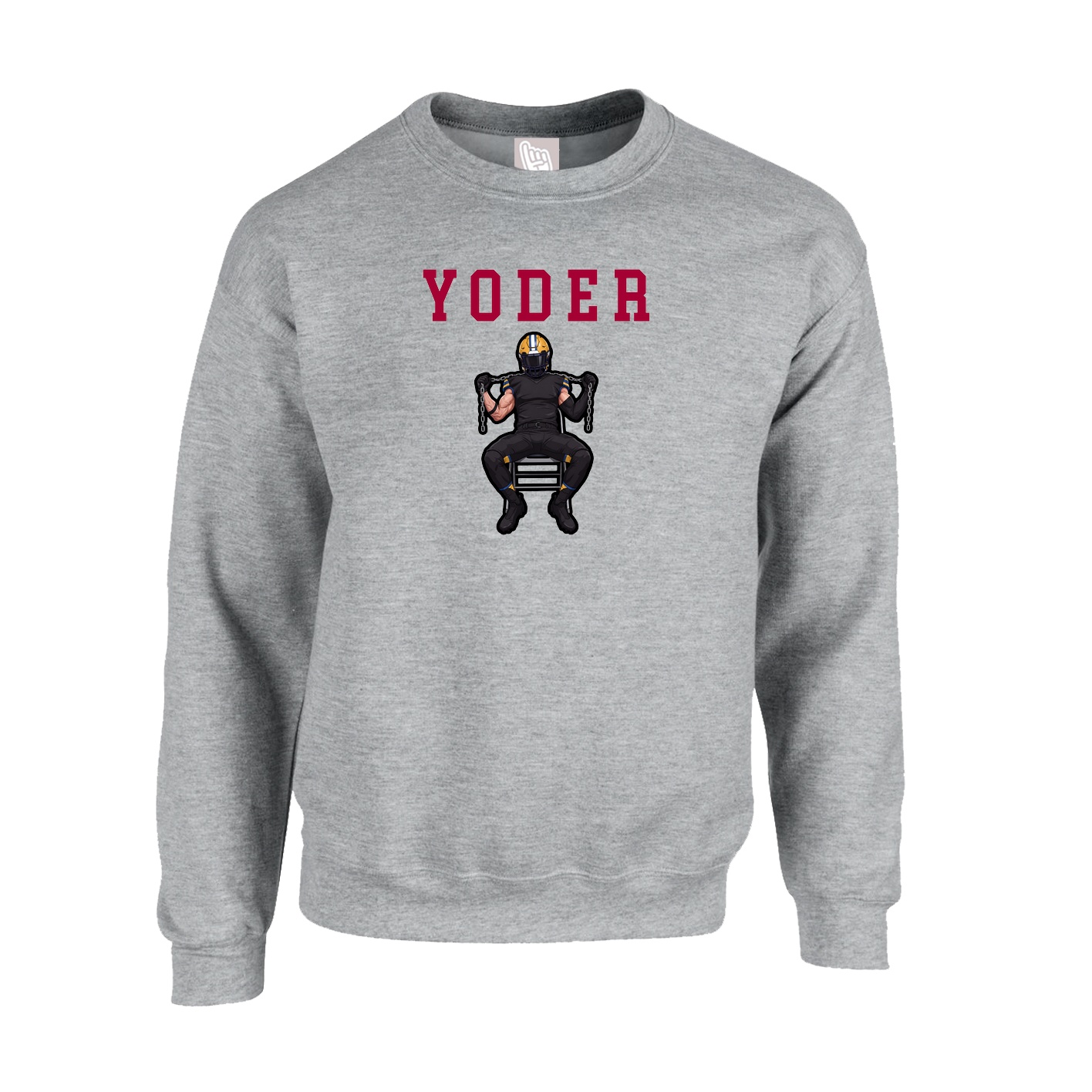 Fleece Crew — Shirsey in Grey