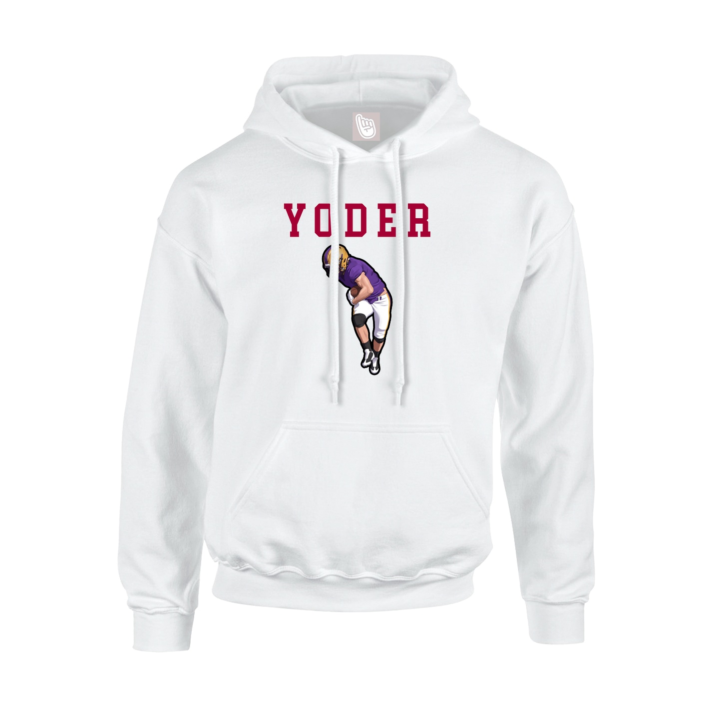 Youth Hoodie — Shirsey in White