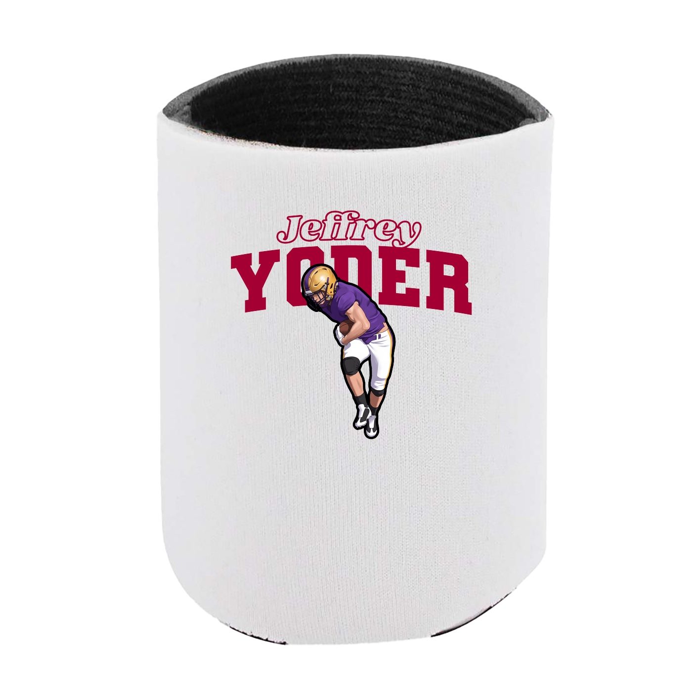Can Holder — Name Arch in White
