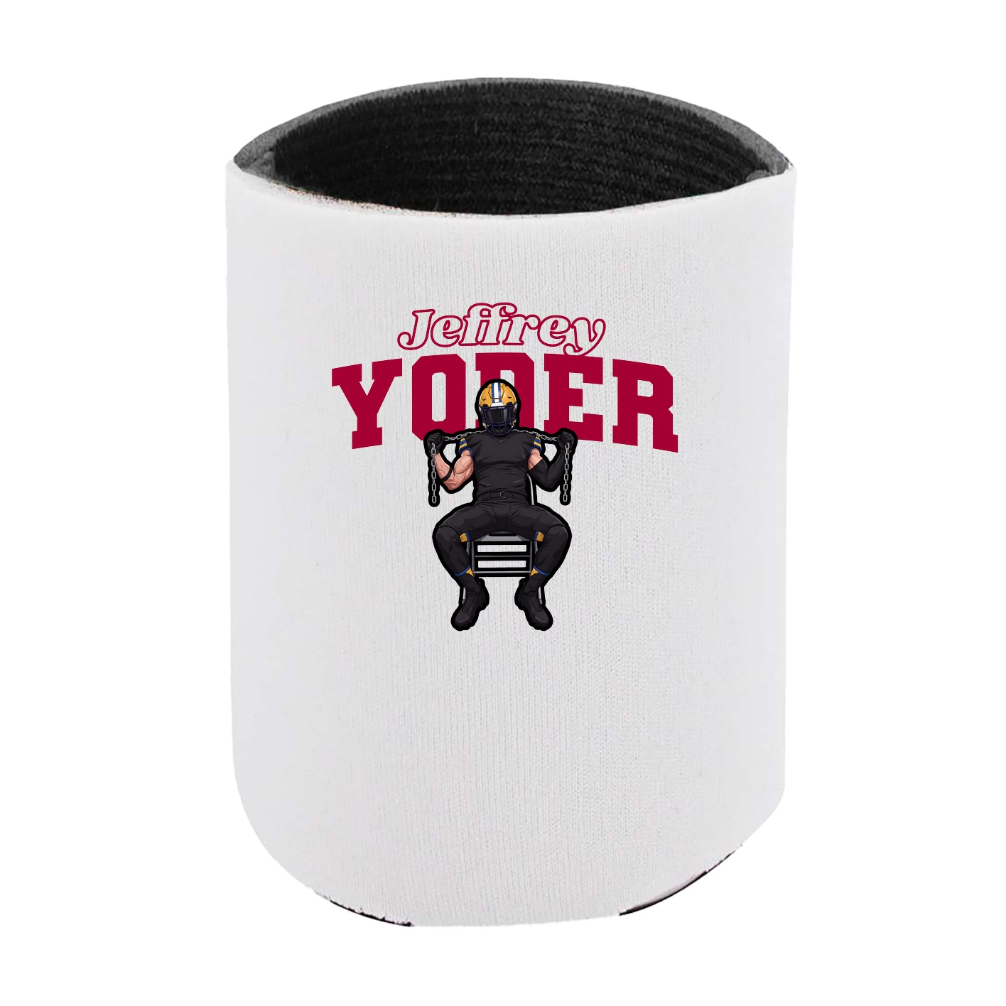 Can Holder — Name Arch in White