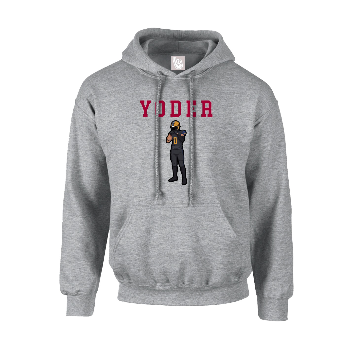 Hoodie — Shirsey in Grey