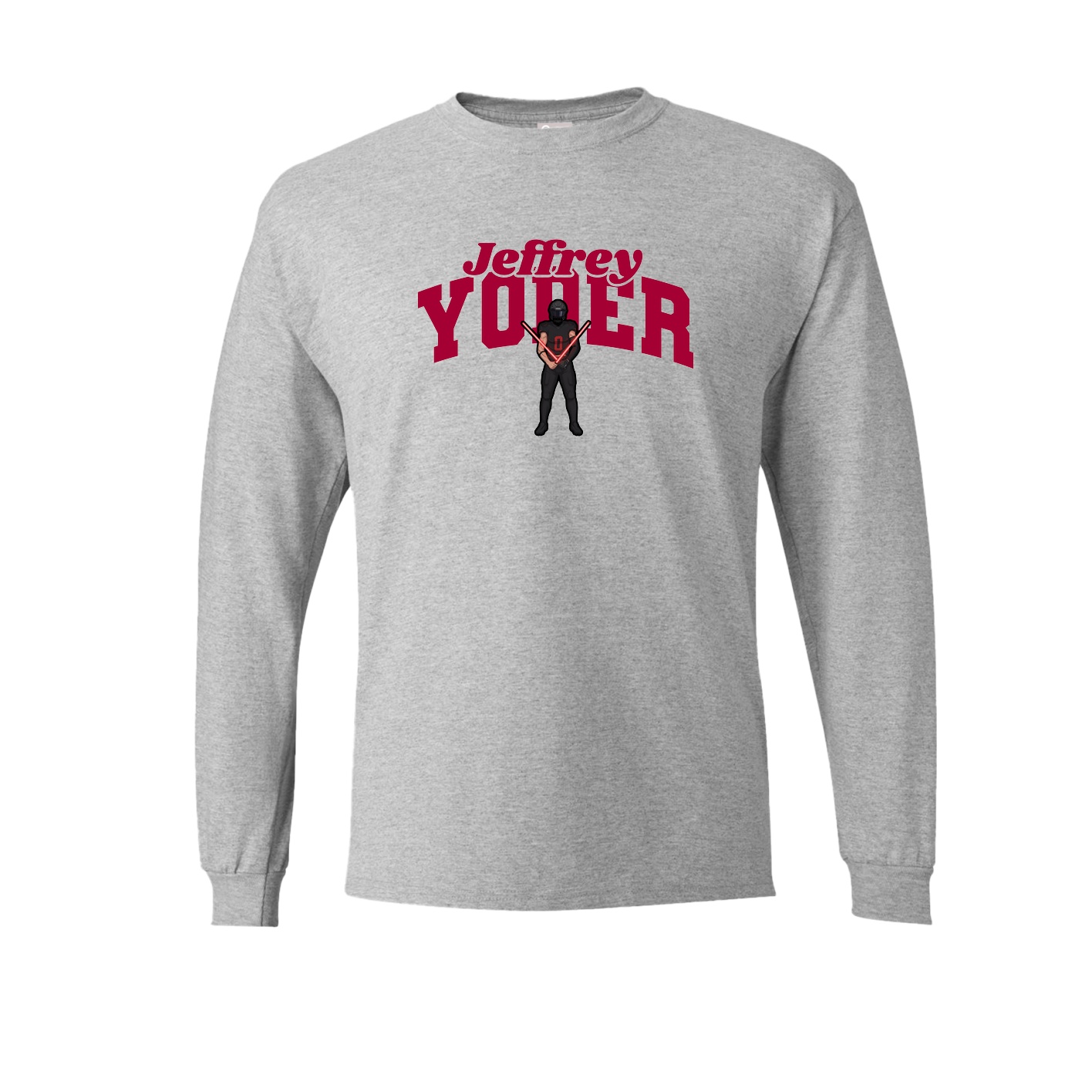 Long Sleeve Tee — Signature Arch in Grey