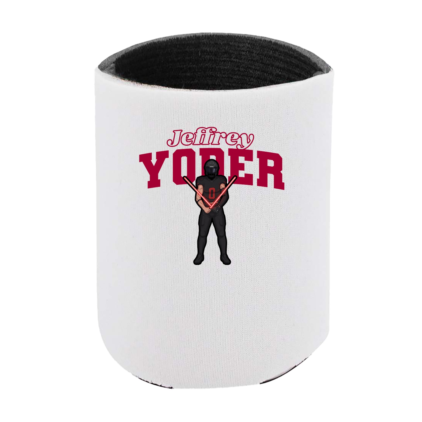 Can Holder — Name Arch in White