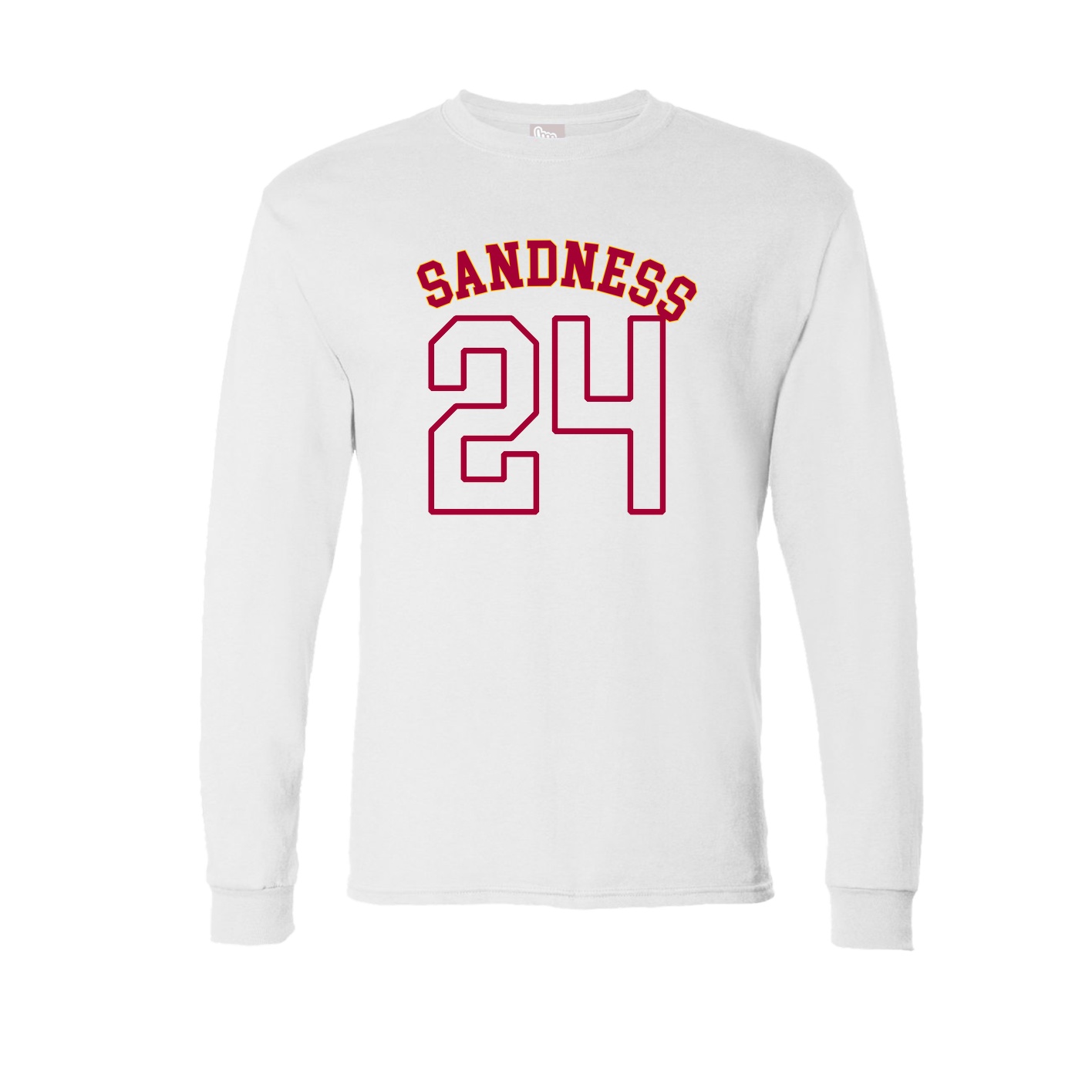 Long Sleeve Tee — Shirsey Arch in White