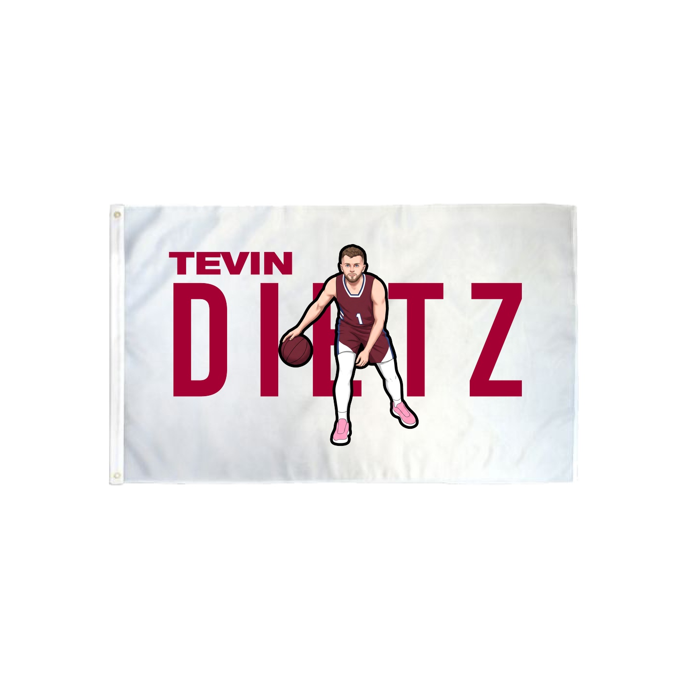 3x5 Flag — Player Name in Classic