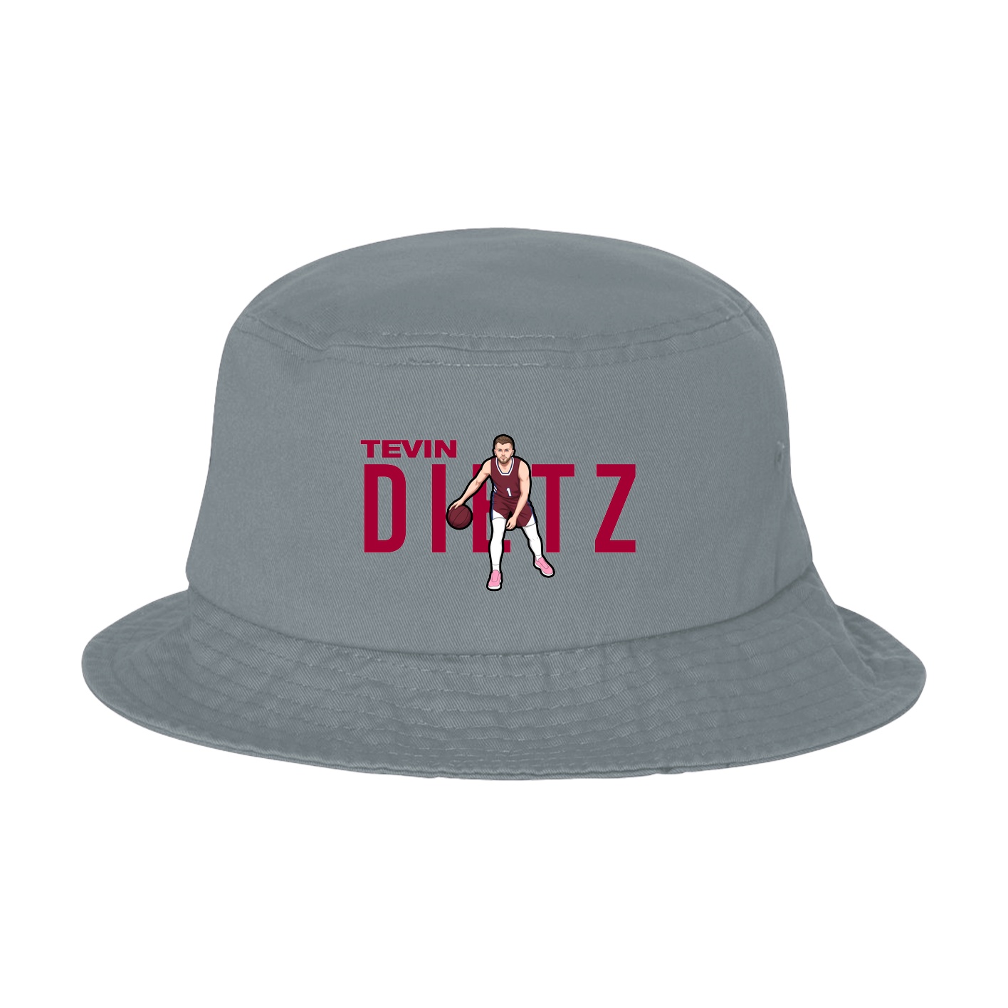 Bucket Cap — Player Name in Grey