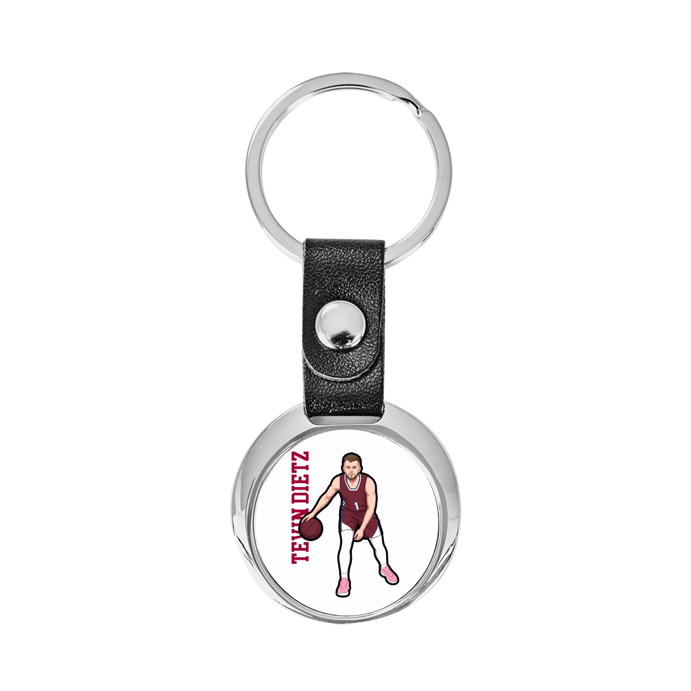 Key Chain — Name Vertical in Classic