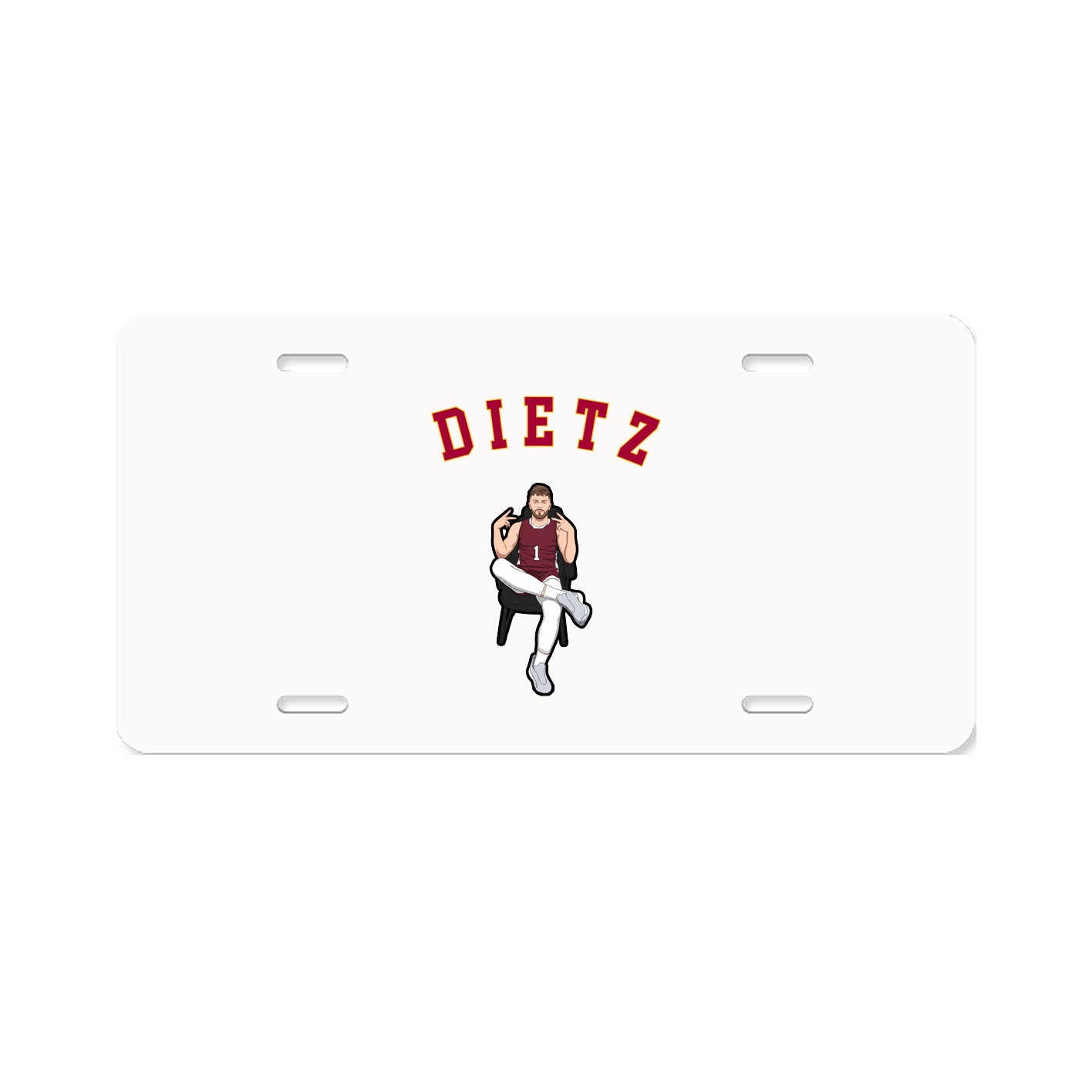 License Plate — Shirsey Arch in Classic