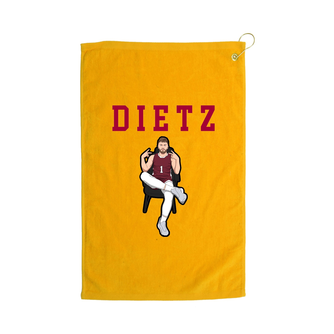 Golf Towel — Shirsey in Gold
