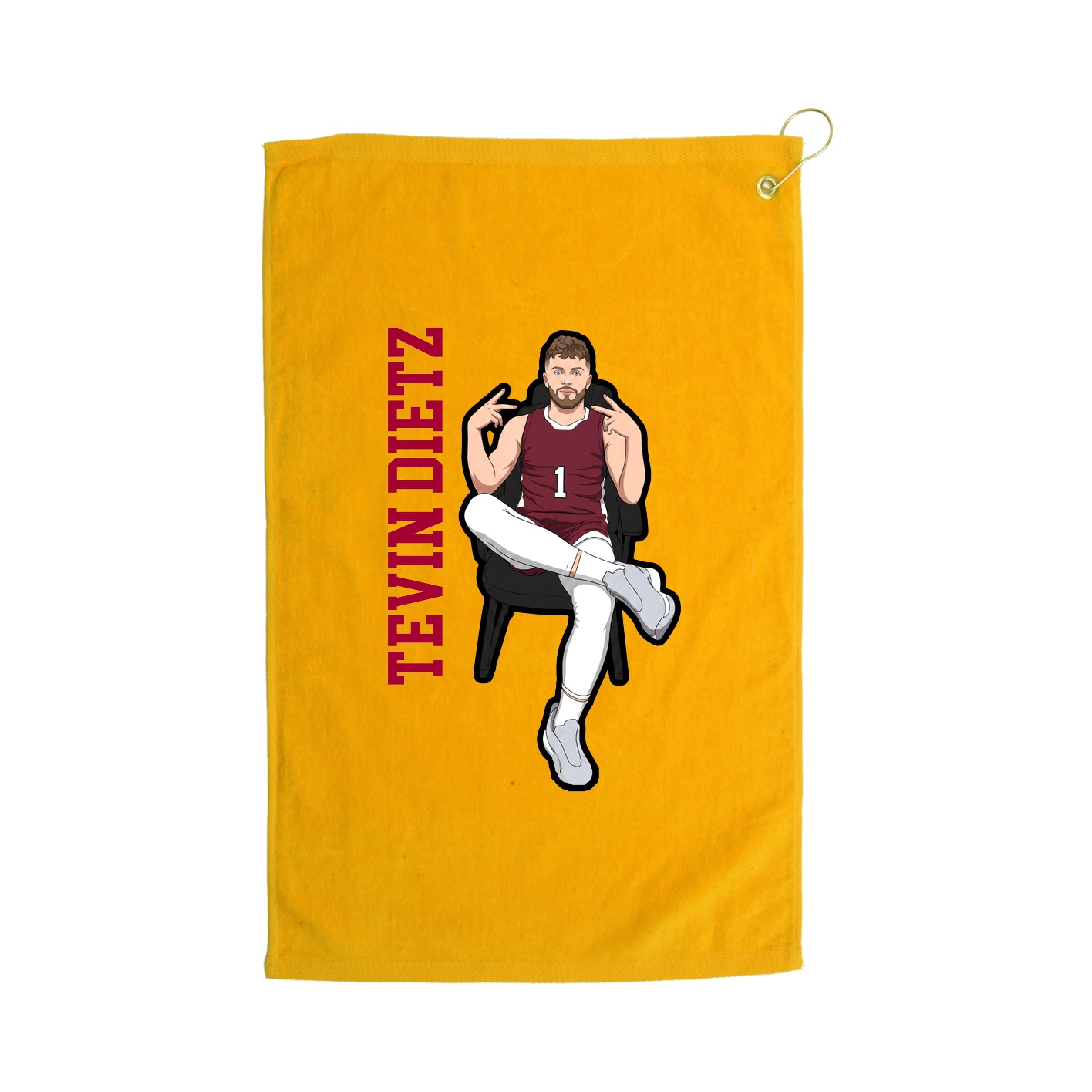 Terry Velour Golf Towel