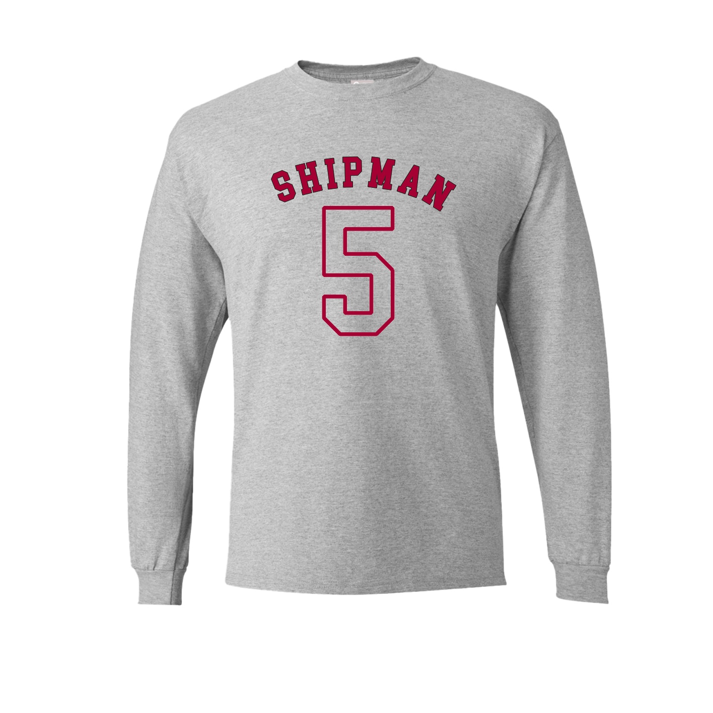 Long Sleeve Tee — Shirsey Arch in Grey