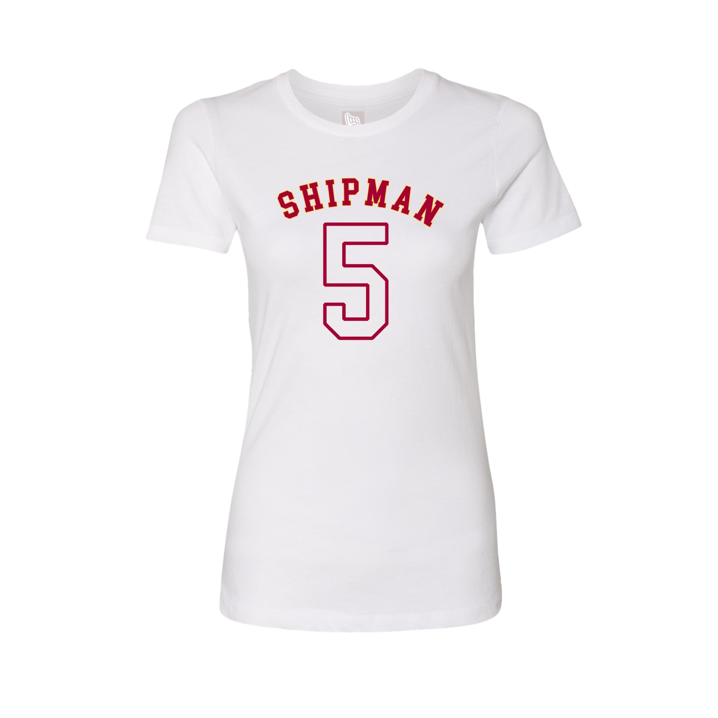 Womens Tee — Shirsey Arch in White