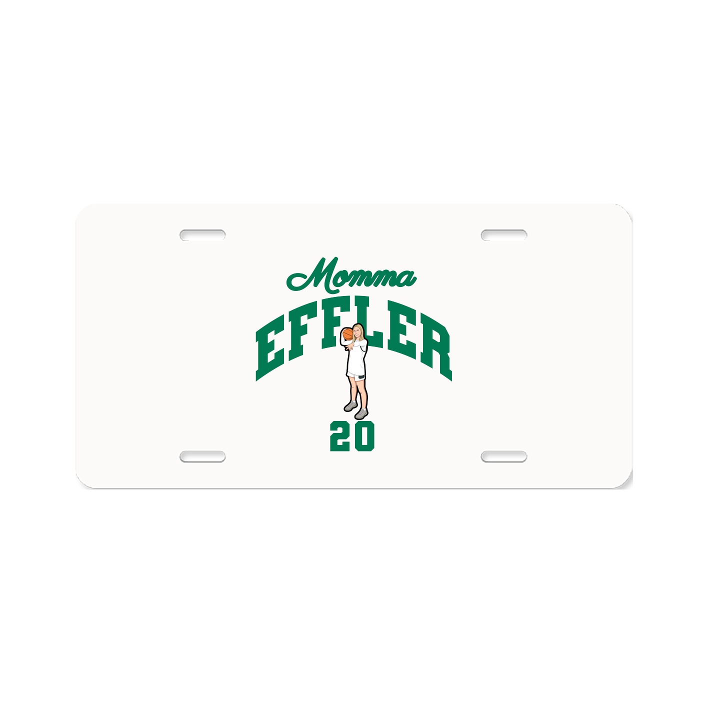 License Plate — Mothers Day Arch in Classic