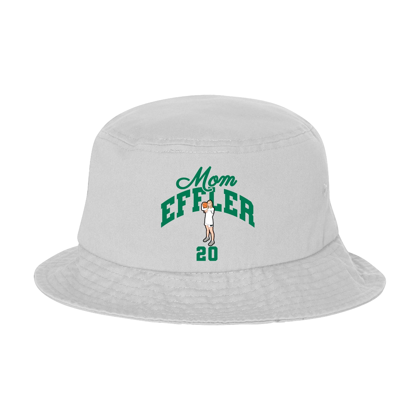 Bucket Cap — Mothers Day Arch in White