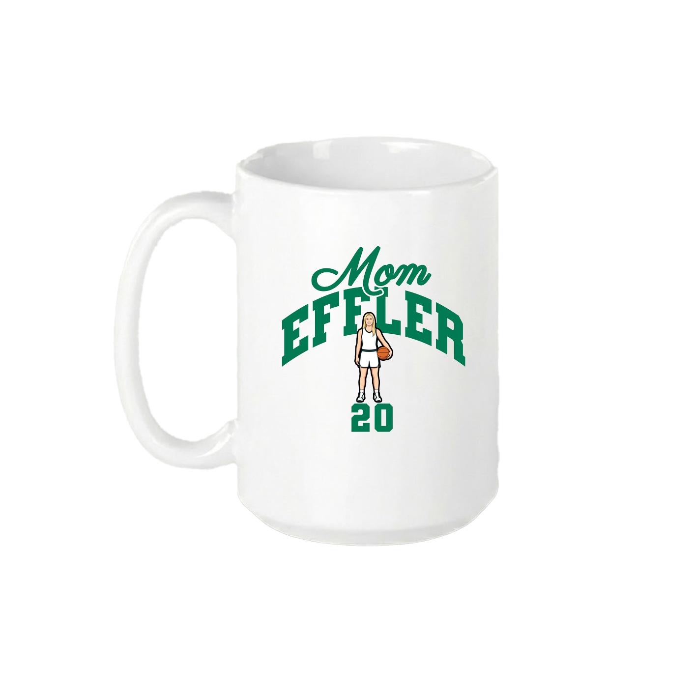 15oz Coffee Mug — Mothers Day Arch in White