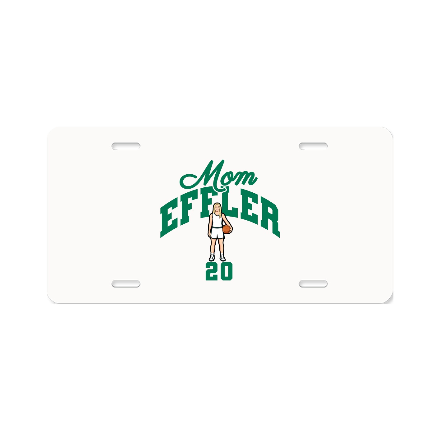 License Plate — Mothers Day Arch in Classic