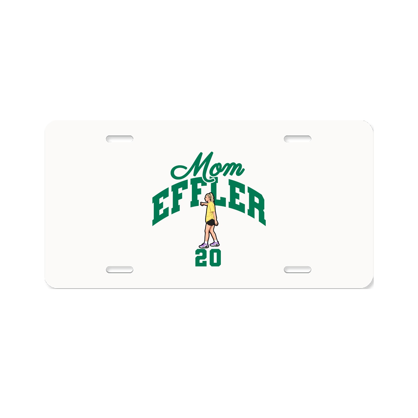 License Plate — Mothers Day Arch in Classic