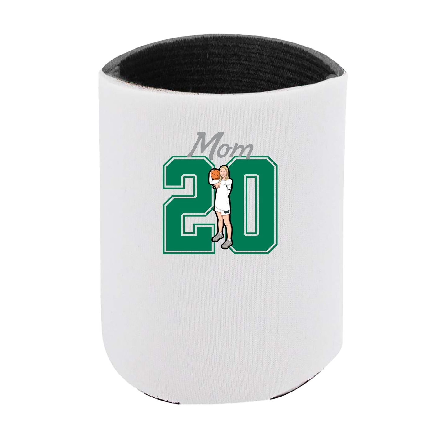 Can Holder — Mothers Day Shirsey in White