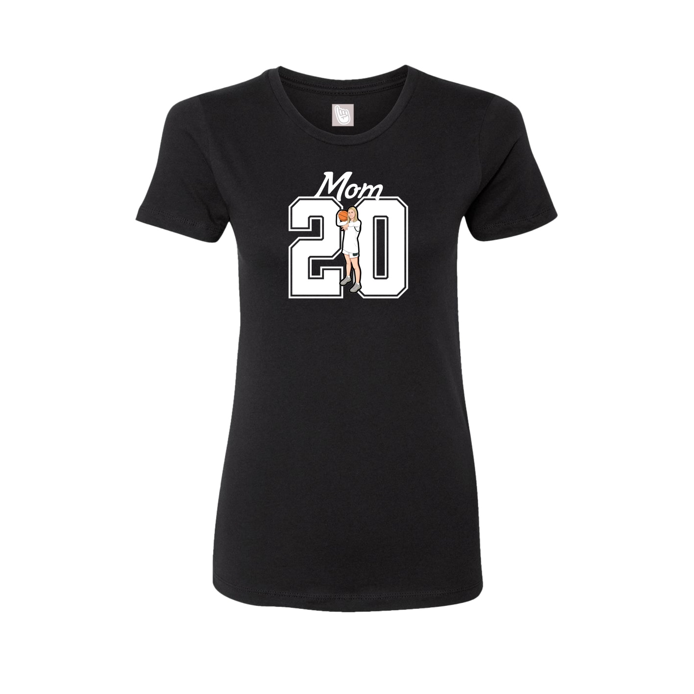 Womens Tee — Mothers Day Shirsey in Black