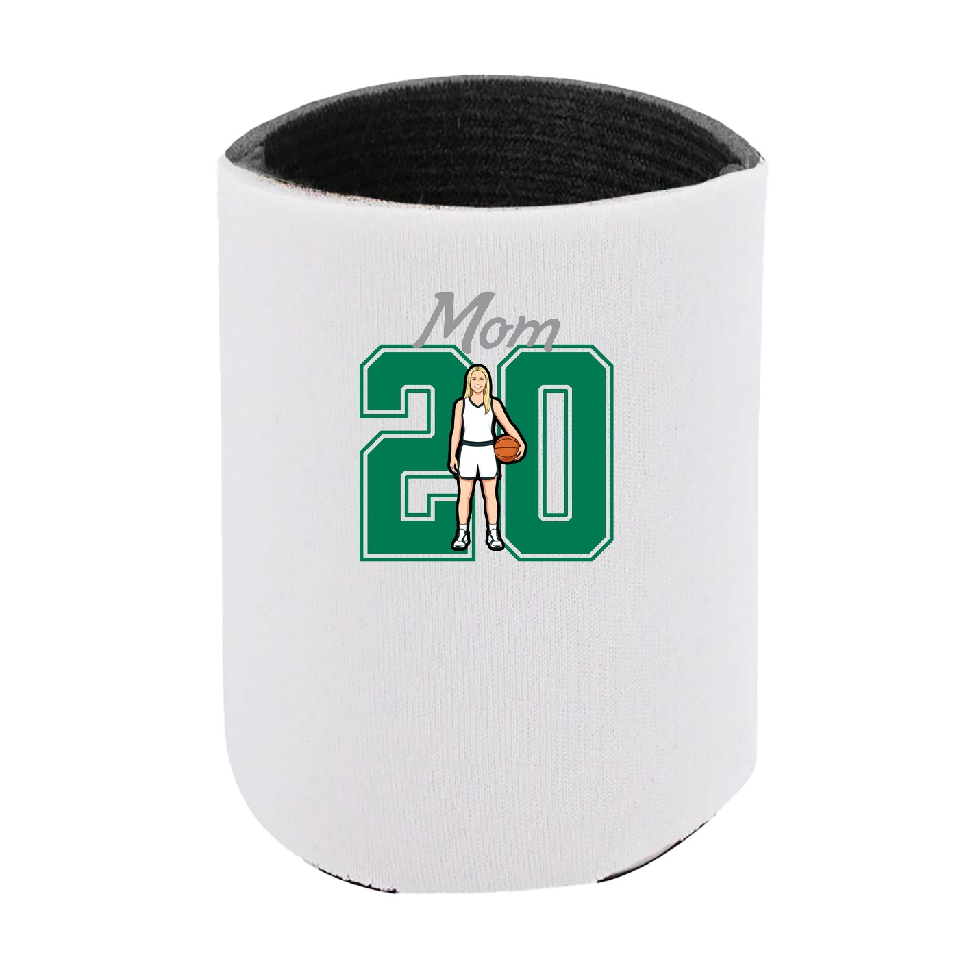 Can Holder — Mothers Day Shirsey in White