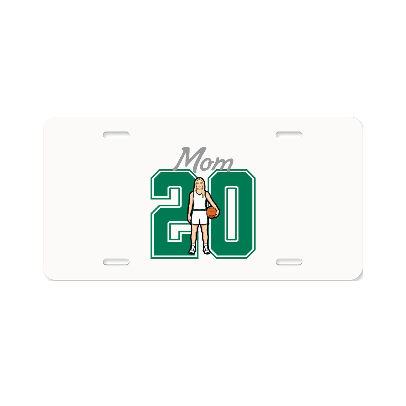 License Plate — Mothers Day Shirsey in Classic